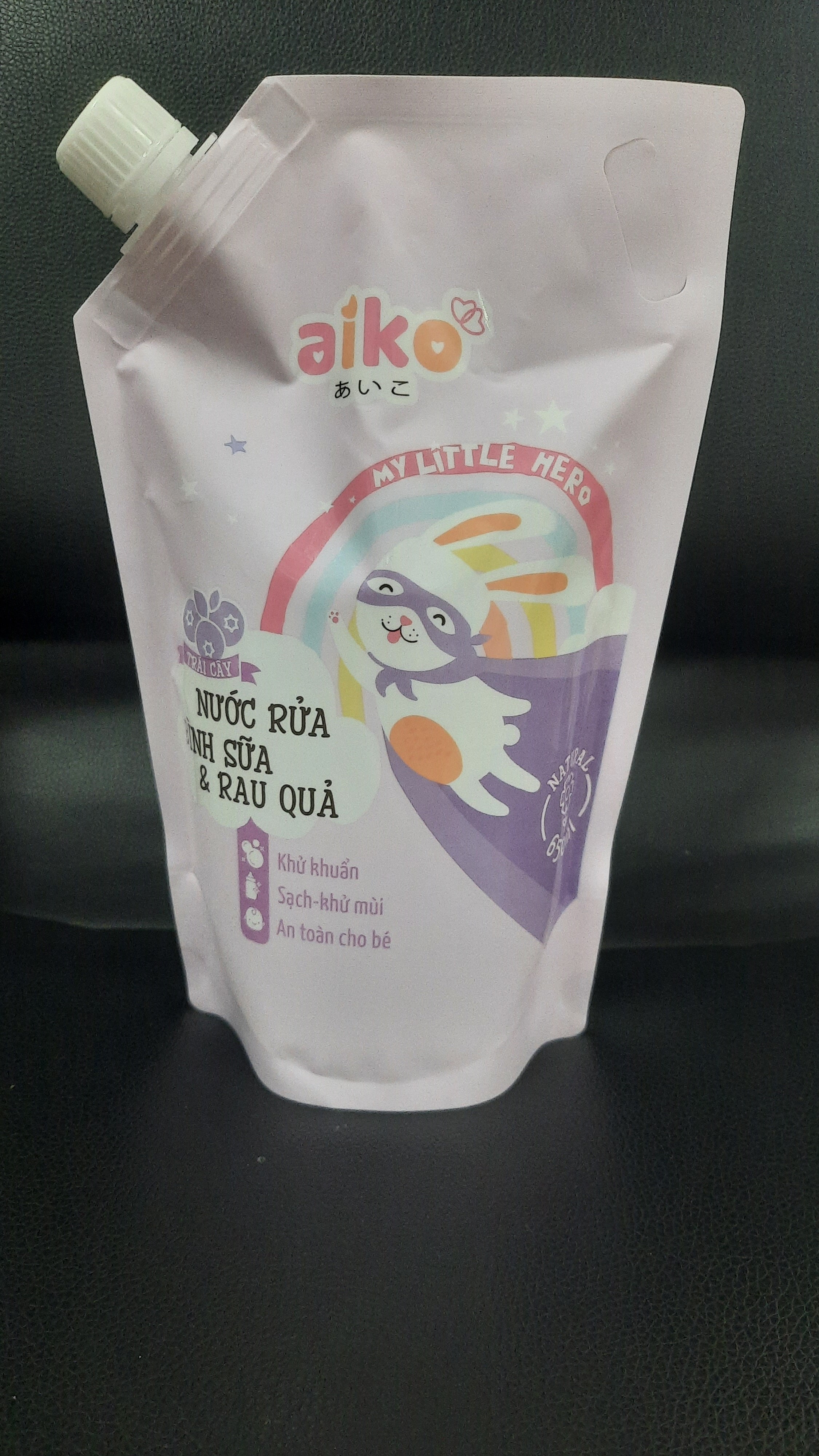 Túi nước rửa bình sữa Aiko 650ml