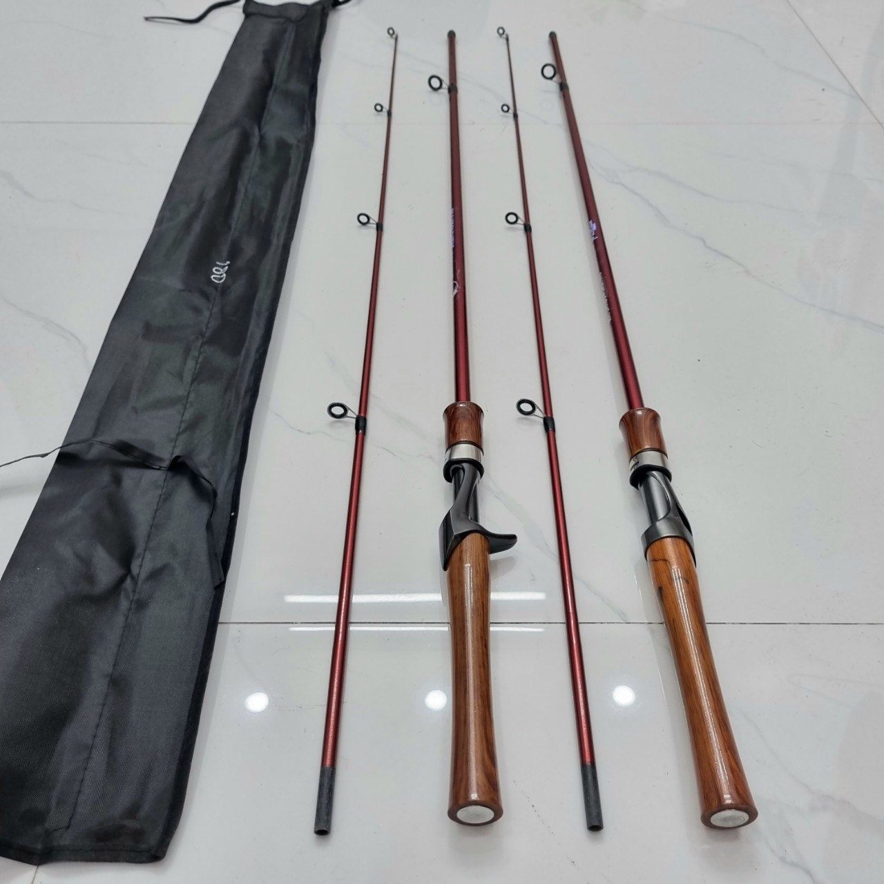 Cần lure cán gỗ cần câu lure ALTOMAR cao cấp tải cá khủng