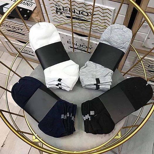 Combo 10 đôi tất cổ ngắn zr hàn quốc