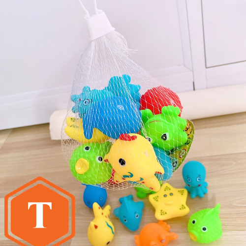 [Sale] [Sét 13 Con] Thú Thả Chậu Tắm Cho Bé