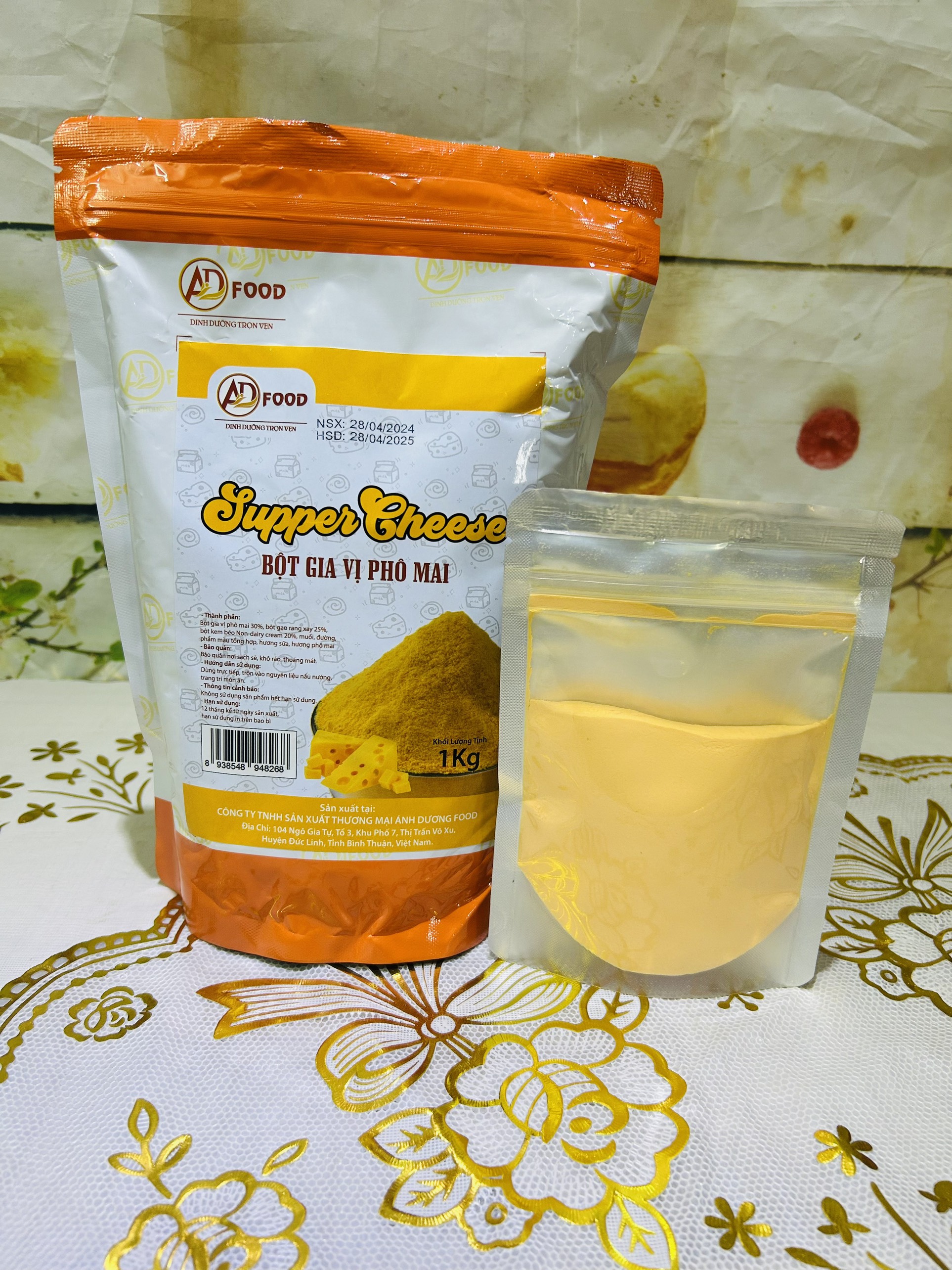 100g bột phô mai Supper Cheese vàng