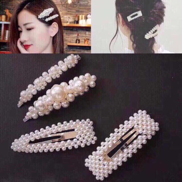 Set 4 Kẹp Tóc Hàn Quốc Xinh Xắn