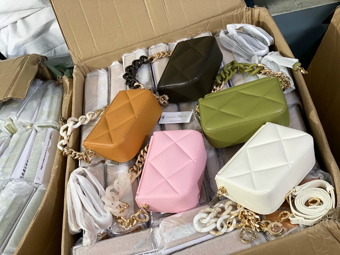 Túi đeo chéo nữ [2 dây] size 18cm Ck2-50270926