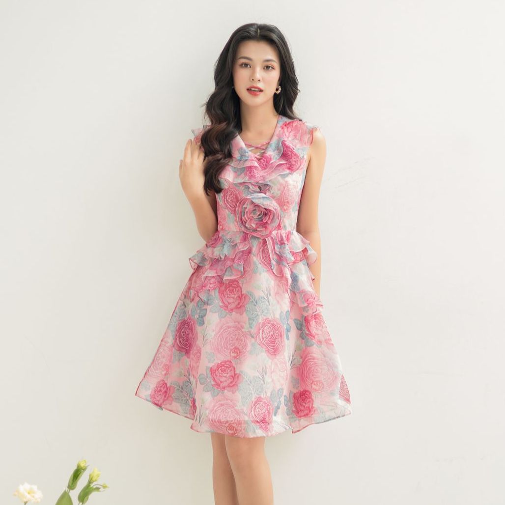 OLV - Đầm Hybrid Fleur Dress