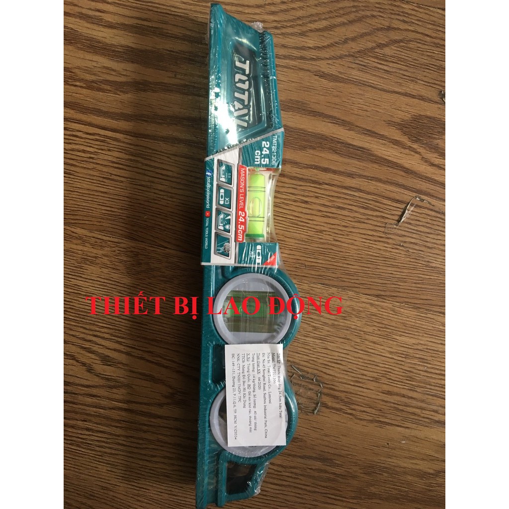 TMT221306 Thước thủy ống 24.5cm TOTAL