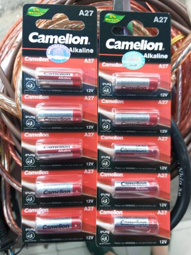 Combo 2 viên pin A27 Camelion Alkaline 12V