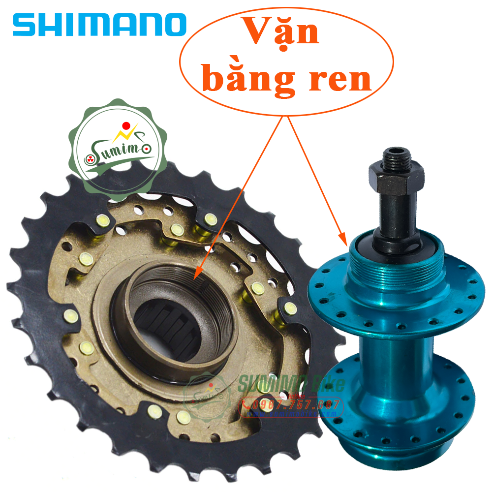 Líp vặn xe đạp SHIMANO chính hãng