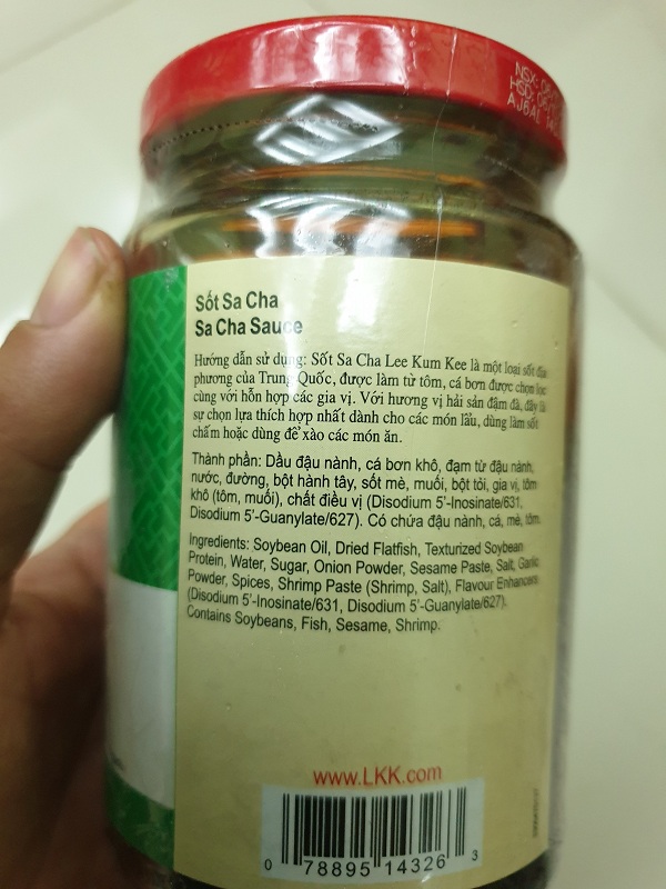 SỐT SACHA LEE KUM KEE 330GR