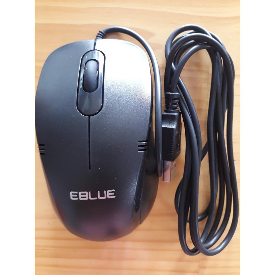 [HCM]Chuột Mouse có dây E-Blue EMS 645BK. Dùng cổng USB. Vi Tính Quốc Duy