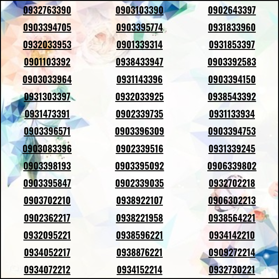 [HCM]List số đẹp xả kho VIP