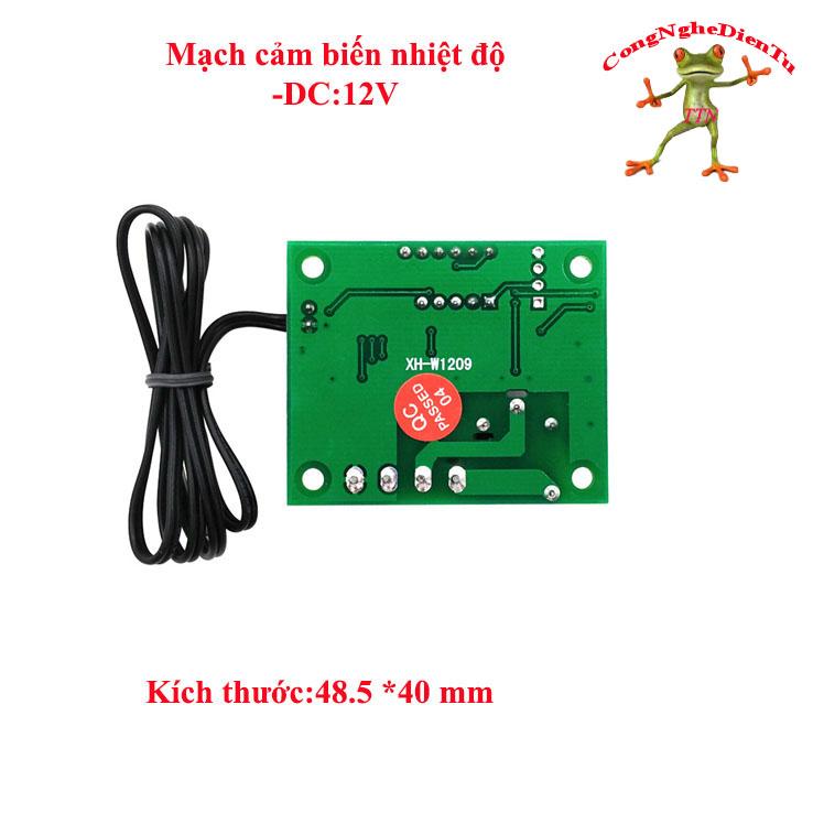 Mạch cảm biến nhiệt độ W1209