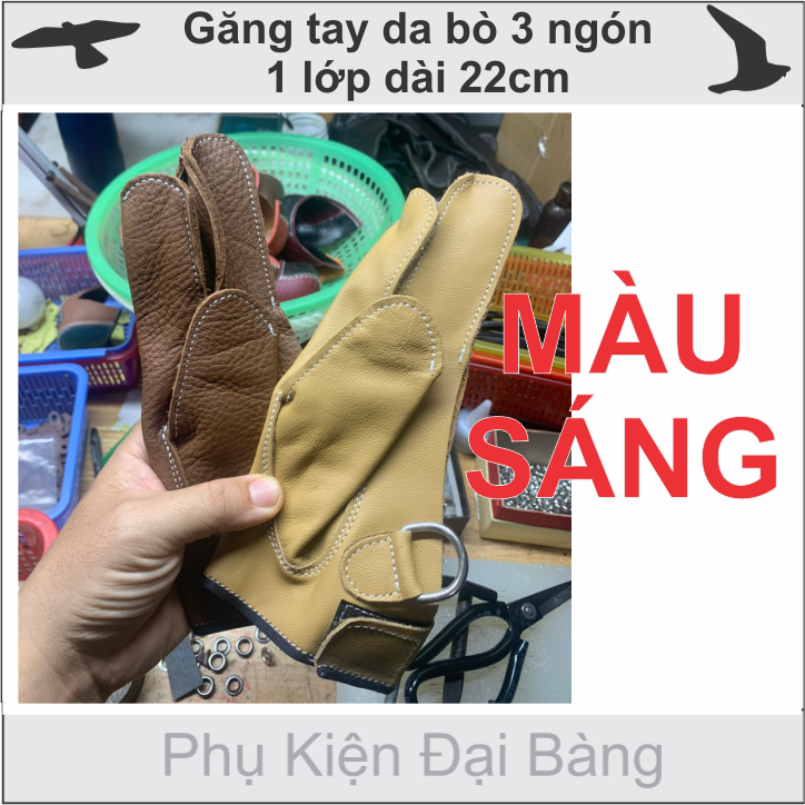 [HCM]Găng tay da bò nuôi chim ưng