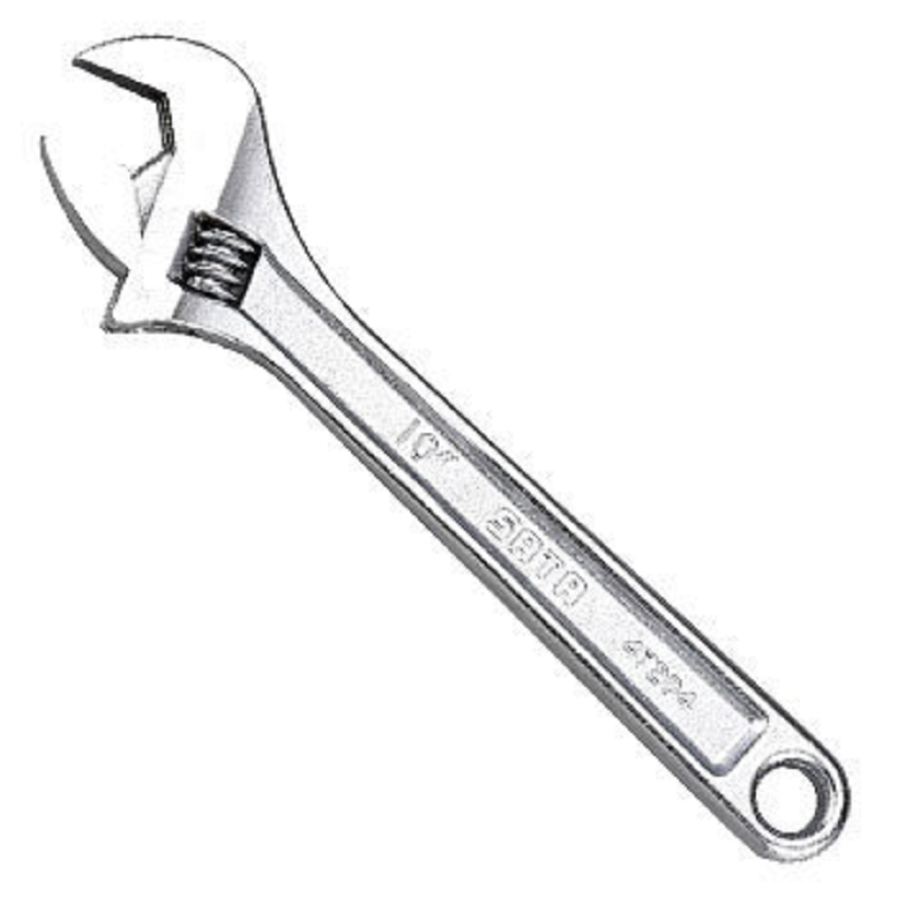 Mỏ lết 4 inch độ rộng miệng 12.7mm SATA 47201