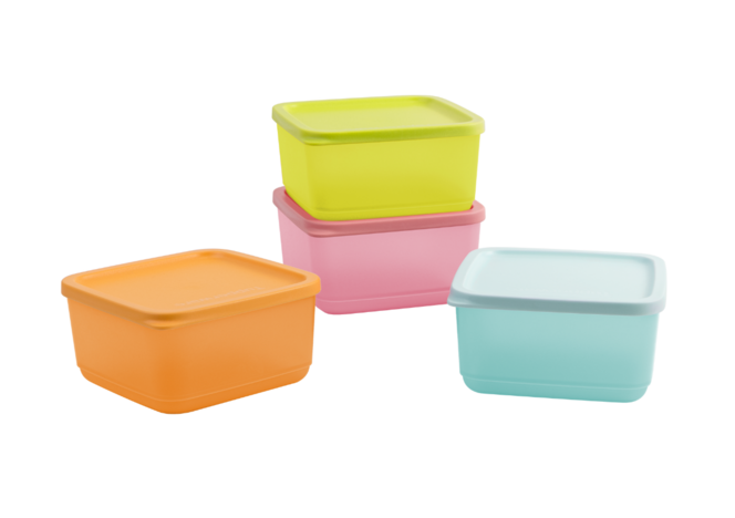 Bộ hộp bảo quản thực phẩm small summer fresh tupperware chính hãng