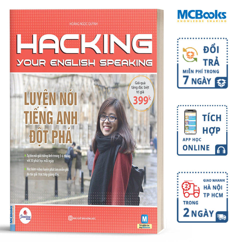 Hacking Your English Speaking - Luyện Nói Tiếng Anh Đột Phá - Học Kèm App Online