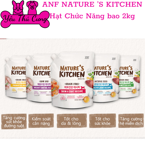 ANF - Nature s Kitchen - Hạt thức ăn cho chó mọi lứa tuổi tăng cường hệ