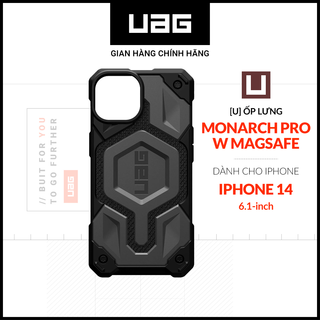Uag Monarch Pro Magsafe Case for iPhone 14 [6.1 Inch]