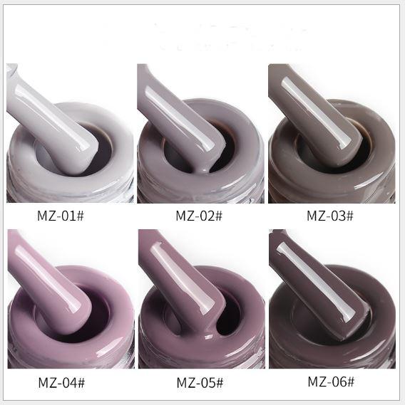 Sơn móng gel AS set 6 màu MZ