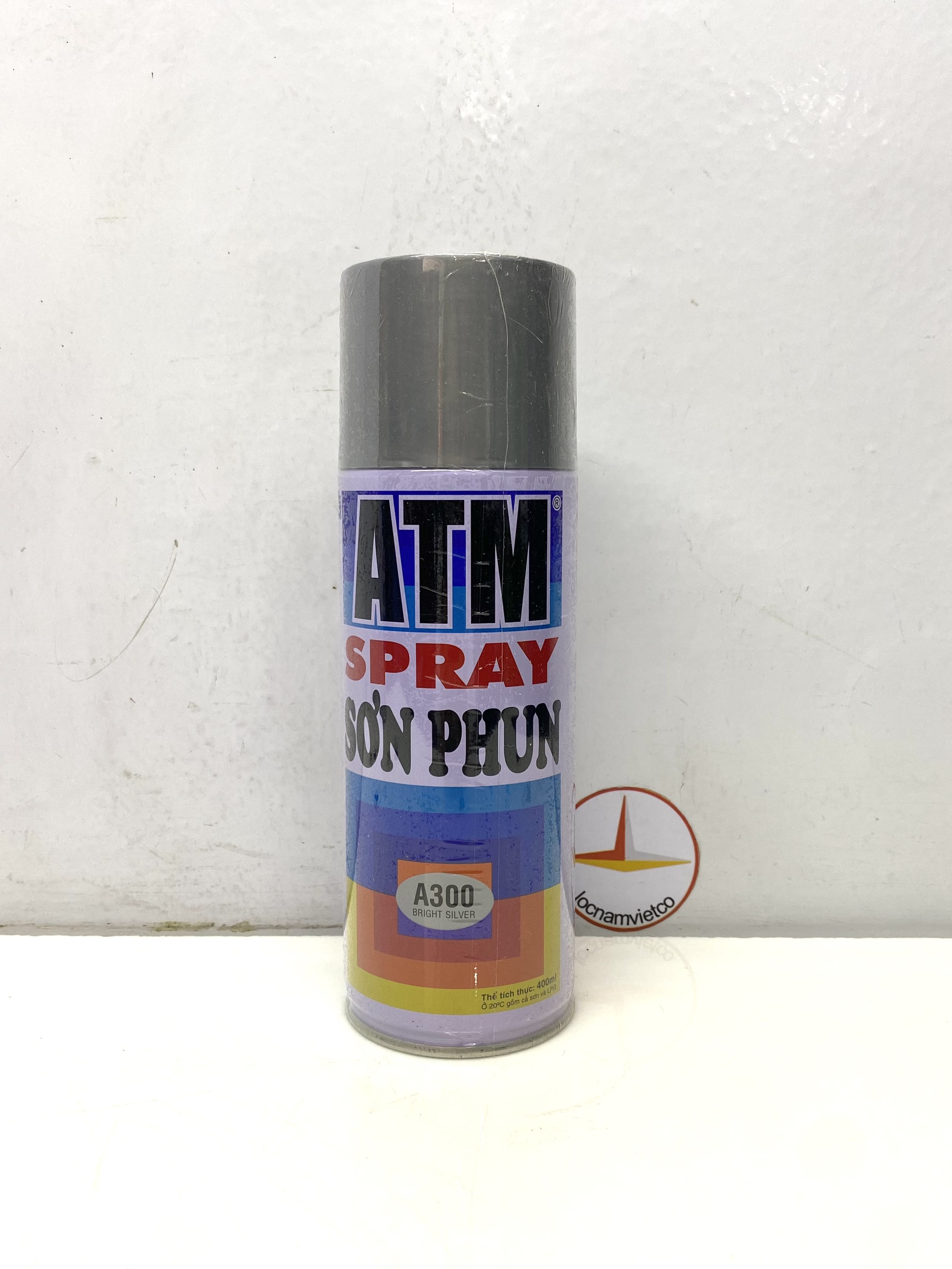 Sơn phun, sơn xịt màu bạc ATM A300