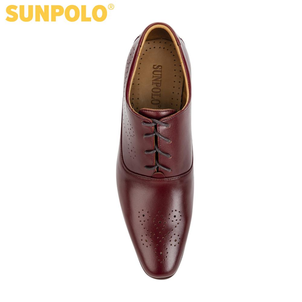 Handmade men leather formal shoes SUMU0038 (black, brown, red)