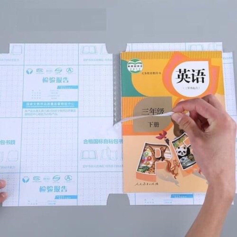 Bọc sách giáo khoa decal, bọc vở decal