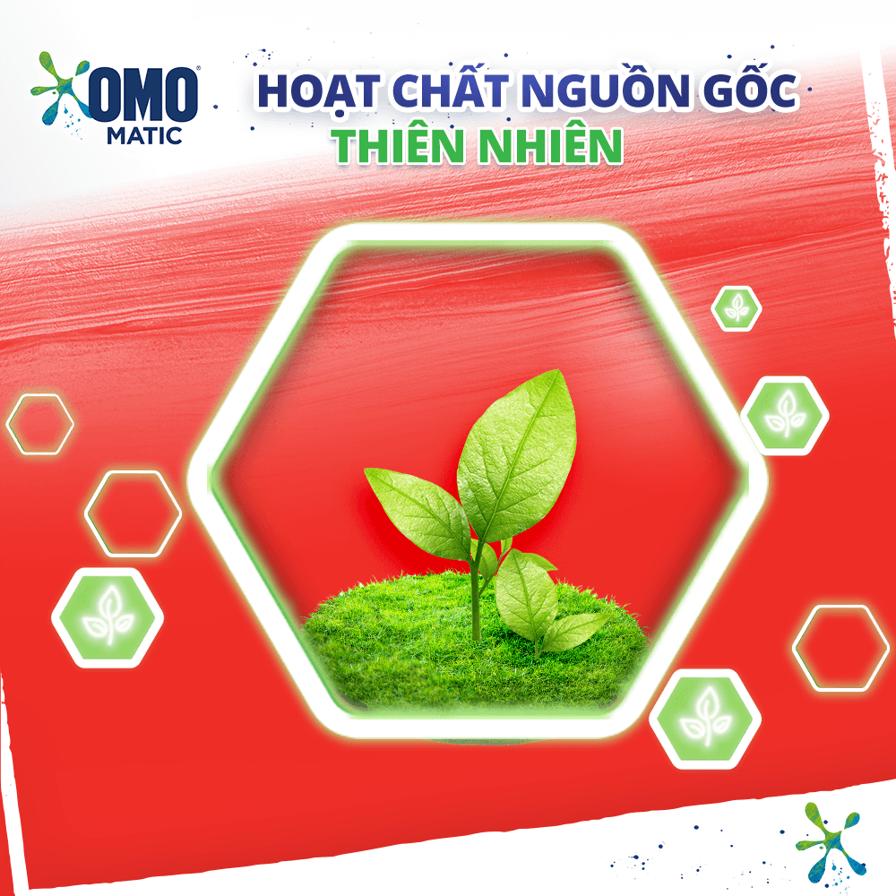 Túi Nước giặt OMO Matic 3,6kg- Xanh - Cửa Trước