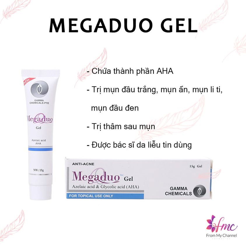 Megaduo - Gel giảm mụn trứng cá - 15g