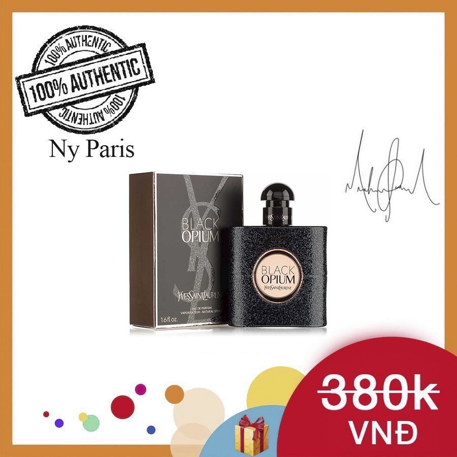 Nước hoa mini ysl black opium 7.5 ml