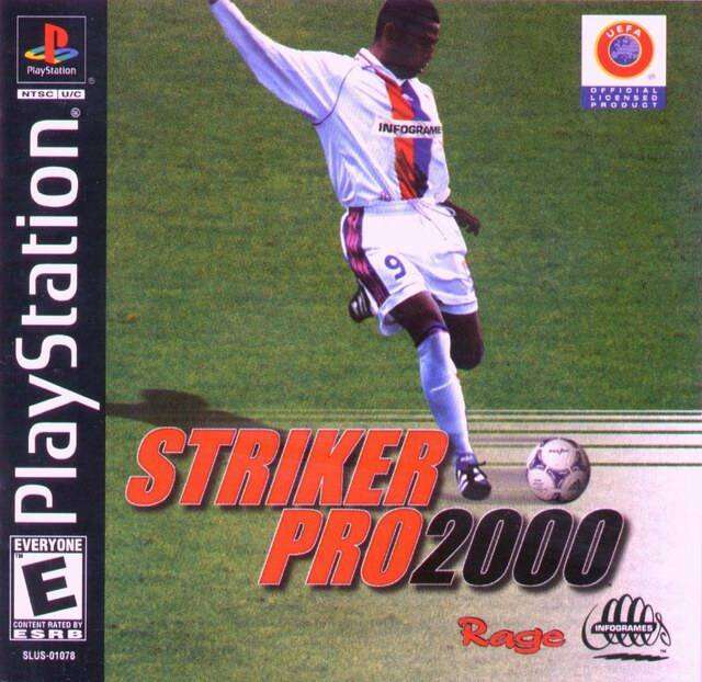 Game ps1 đá banh striker pro 2000