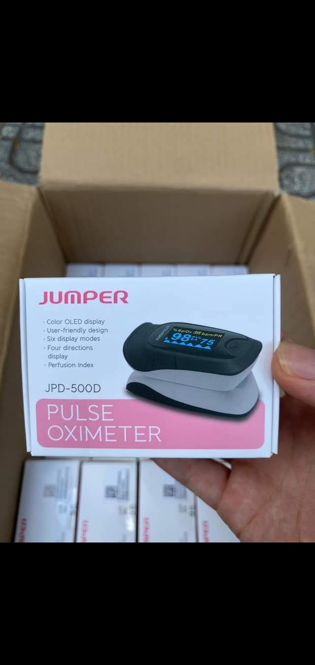 Máy đo nồng độ oxy máu Spo2 Jumper JPD-500D