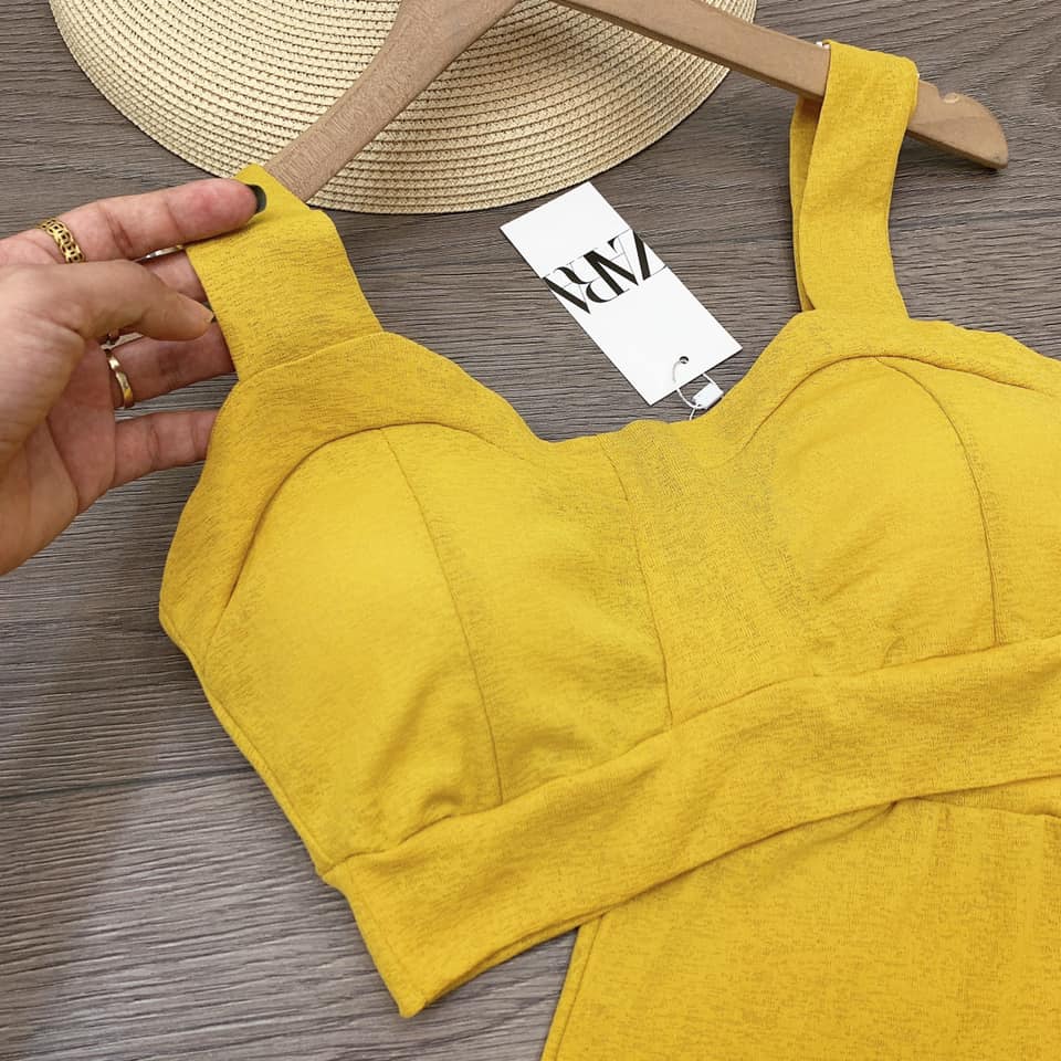 Sét bikini đi biển vàng chanh