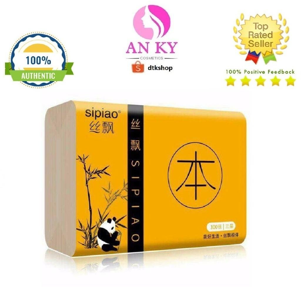 Thùng 30 Gói Giấy Trúc (Loại Xịn 300 Tờ/1 Gói)