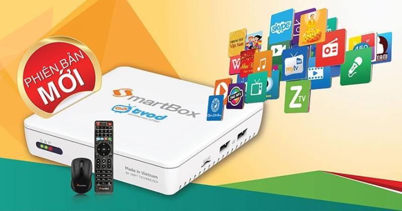 Android TV Box VNPT SmartBox V2 + Tặng 01 chuột không dây