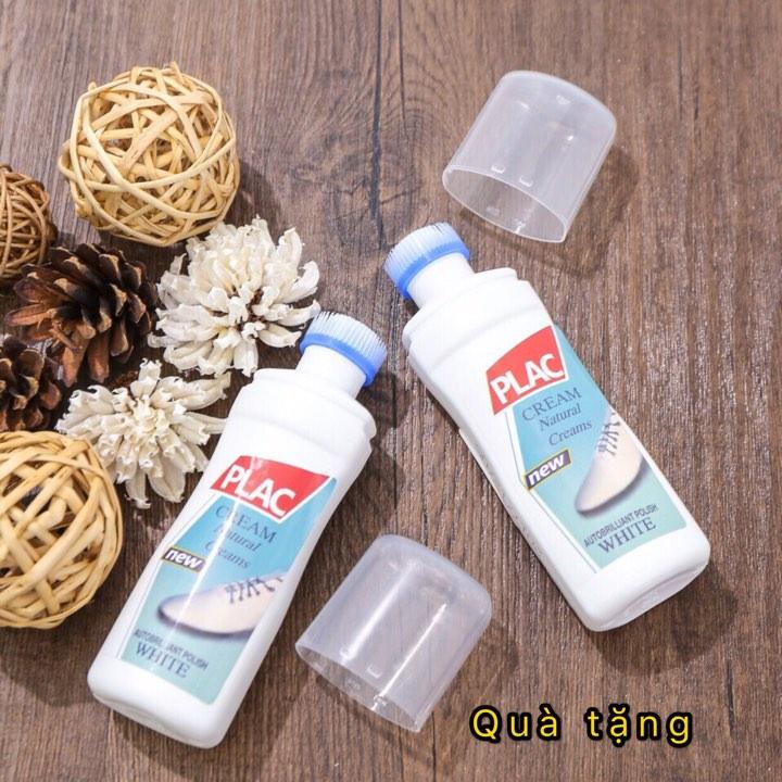 Giày thể thao bassic -Trắng cao cổ