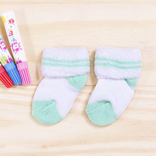 Combo 3 Đôi Vớ Len Mềm Cho Bé Sơ Sinh