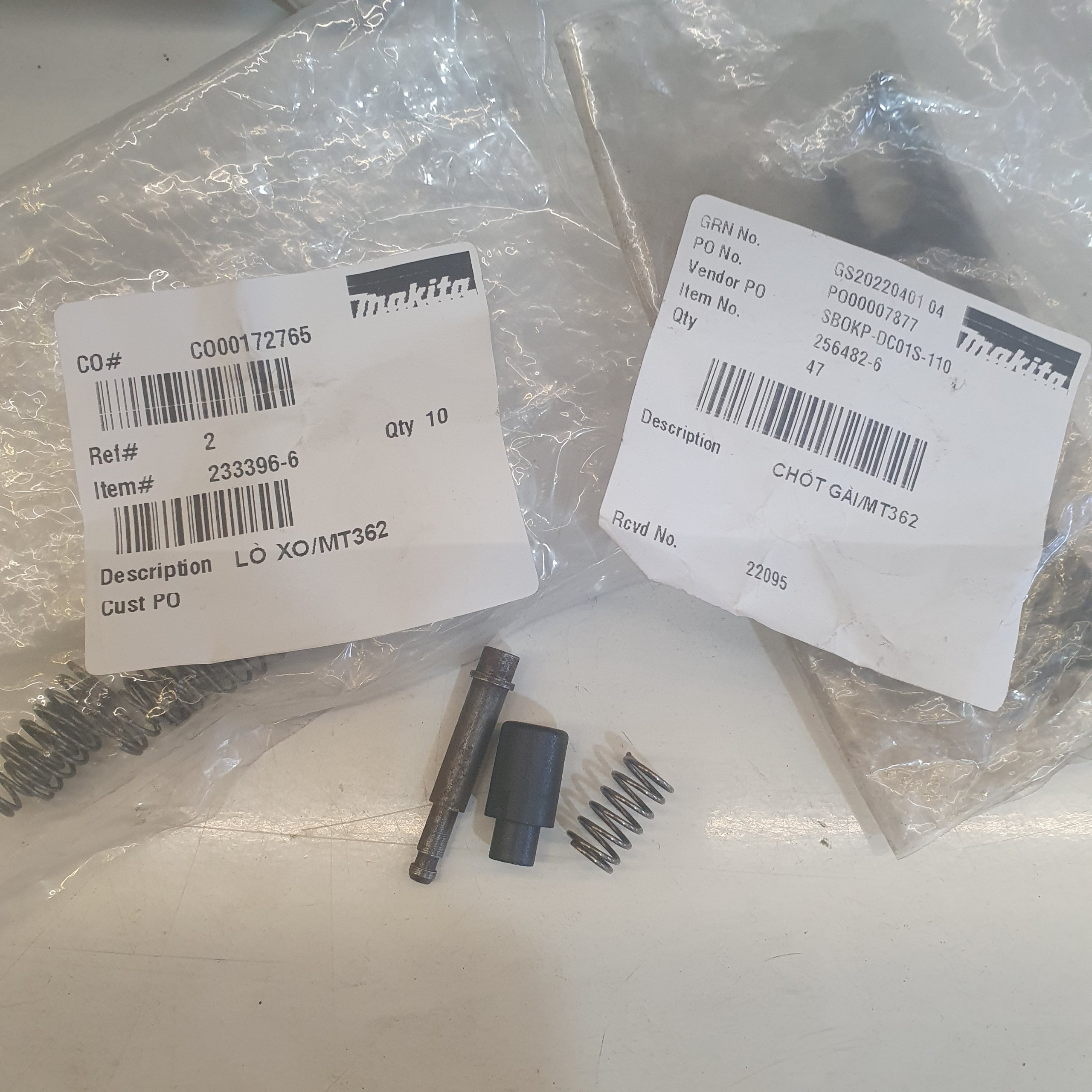 Chốt hãm máy Phay máy soi 12mm. mt3600, mt362