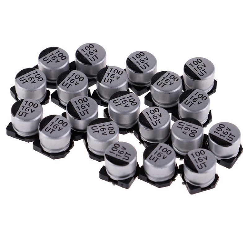 Tụ aluminum 100UF 16V (1 gói 10 con) oto