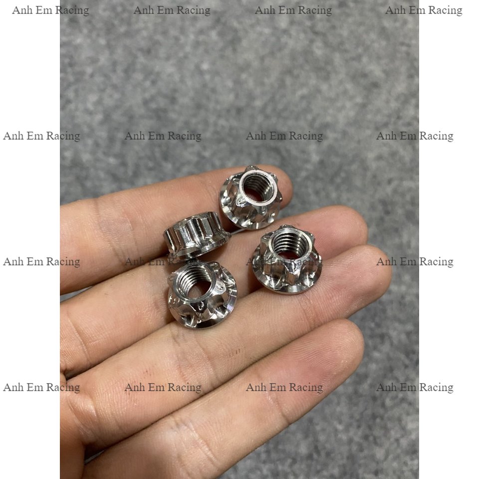 Tán 6li 8li 10li 12li 14li Salaya Đầu hở chuẩn Inox 304