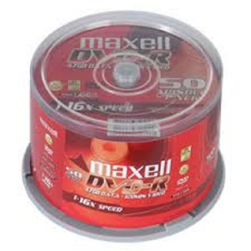 Bảng giá Đĩa DVD-R 4.7GB Maxell  (lốc 50 đĩa) Phong Vũ