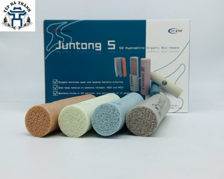 Vật liệu lọc bể cá dodofly juntong-s 4x15cm - vật liệu lọc cao cấp cho bể cá cảnh, bể thủy sinh