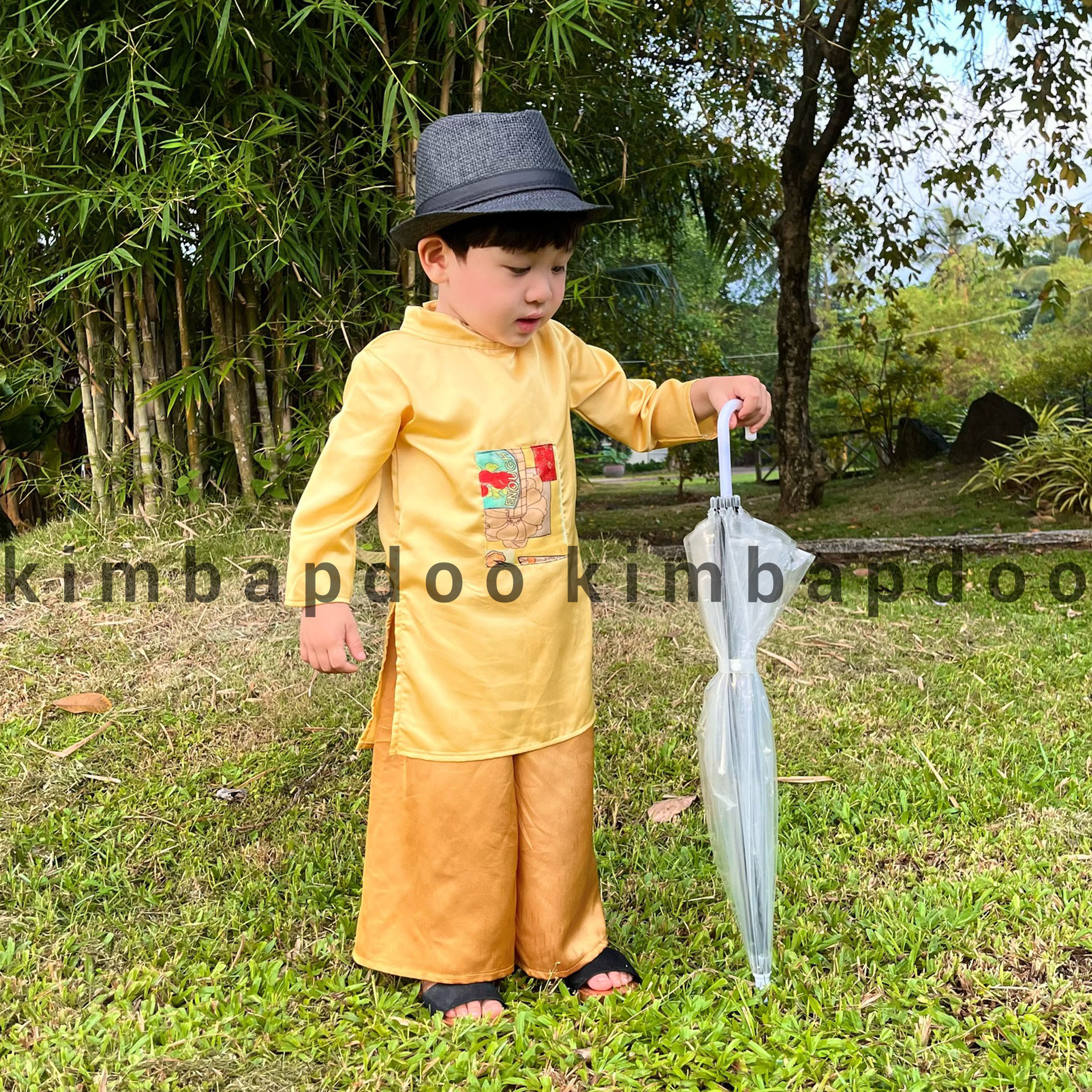 Nón cói - Mũ Phớt Công Tử cho bé [kimbapdoo]