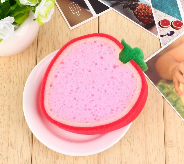 Miếng bọt biển rửa bát hình trái cây hoa quả