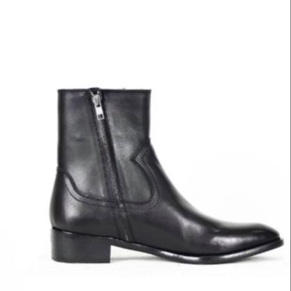 Giày Zip booots Đế Cao Su