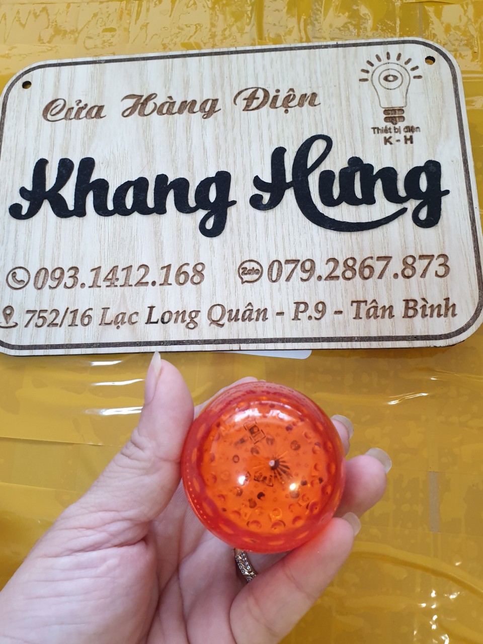 Bóng đèn Led tia trái chanh bàn thờ 5W