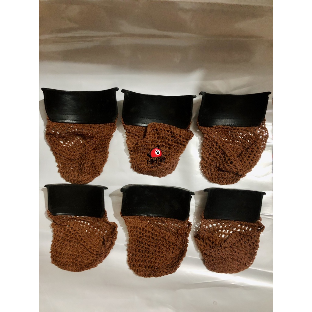 [THỊNH TÂM] Bộ 6 RỌ LƯỚI Bida Lỗ. Lưới Dù Loại Đẹp [ Bộ RỌ LƯỚI ]