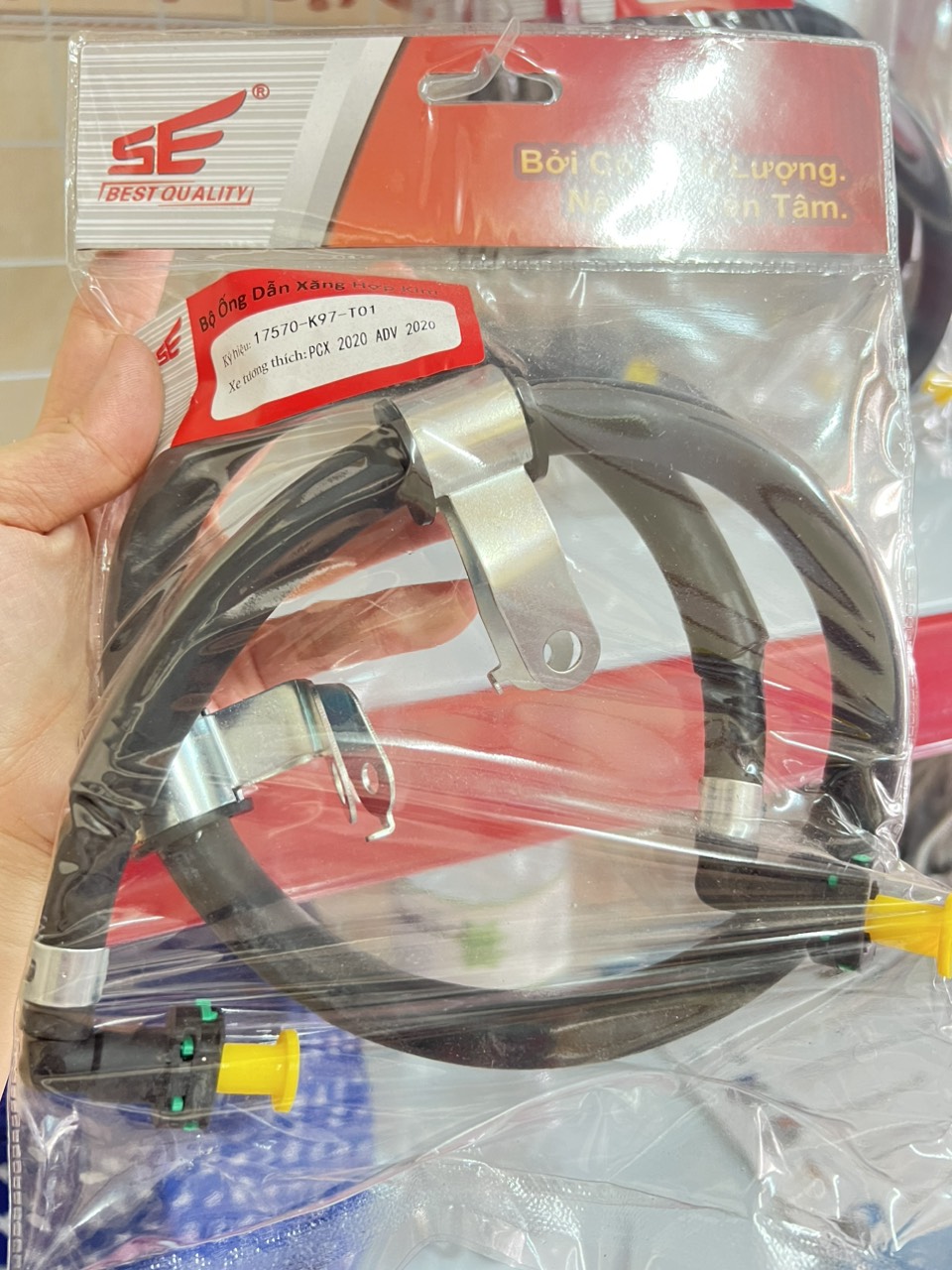 DÂY DẪN XĂNG BỌC THÉP XE PCX 2020 ADV 2020