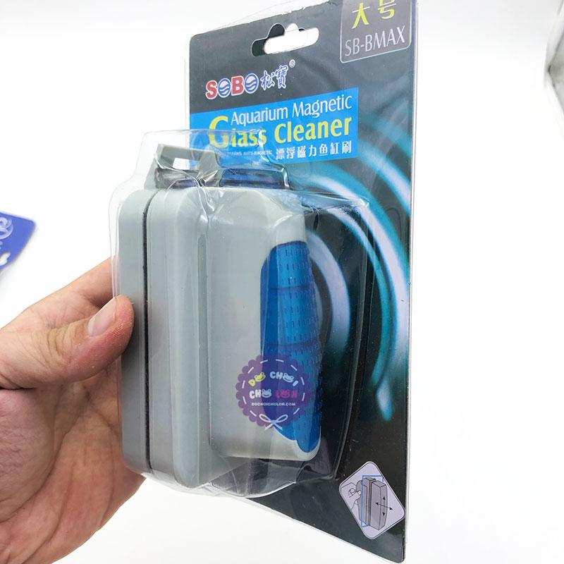 Dụng cụ vệ sinh hít chà kiếng bằng nam châm cho hồ cá (size Đại)