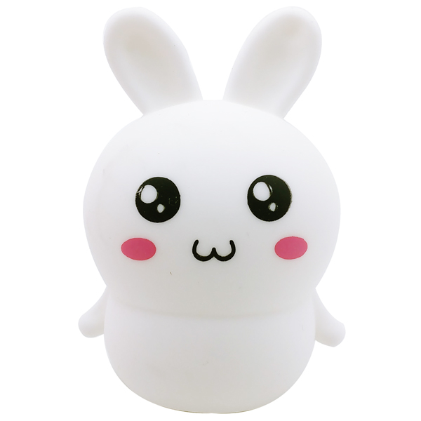 Đồ chơi squishy hình thỏ con lu11 - màu trắng