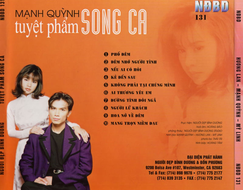 Bộ 5 đĩa CD nhạc tiếng hát Hương Lan 8(phôi đĩa nhật)