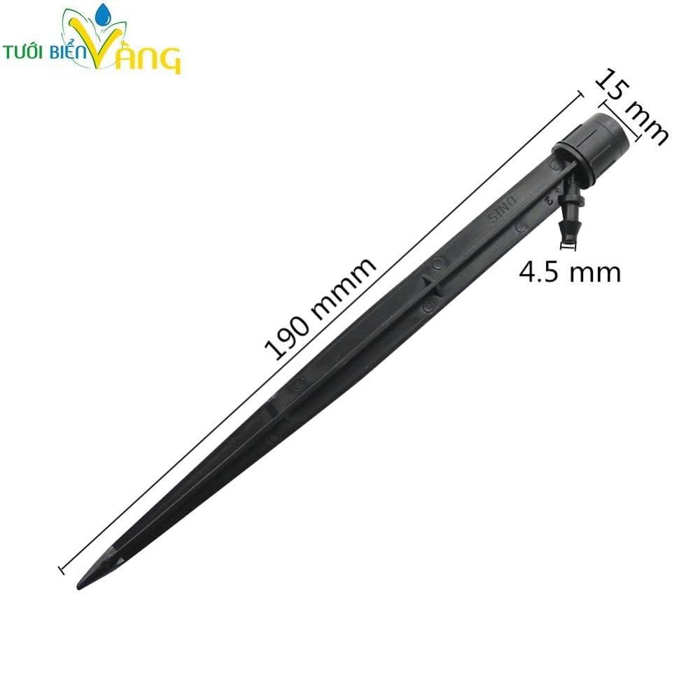 50 Béc tưới phun xoè có chân dài 19cm